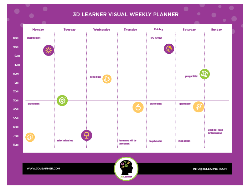 Small changes make a big difference: The visual schedule